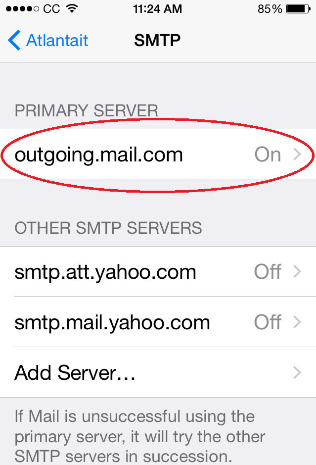 mweb incoming and outgoing mail server settings
